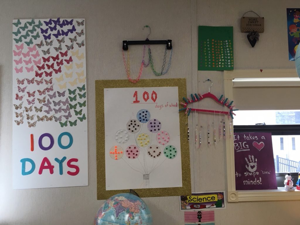 100 days of school